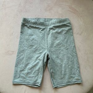 Gray Alo Biker Shorts HW Alosoft Flow Biker Short